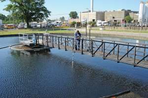 Storage tank inspection web