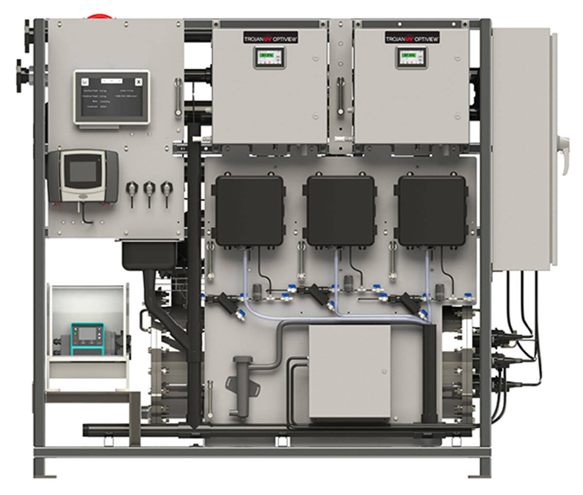 Trojan technologies trojanuv aop demonstration system